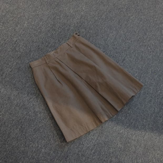 마가렛호웰 체크 스커트