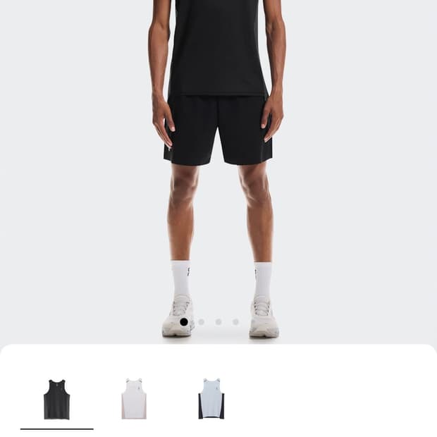 온러닝 퍼포먼스 탱크 민소매 