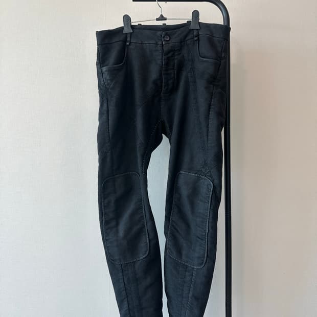 마스나다 수소봉제 코튼 왁스 팬츠