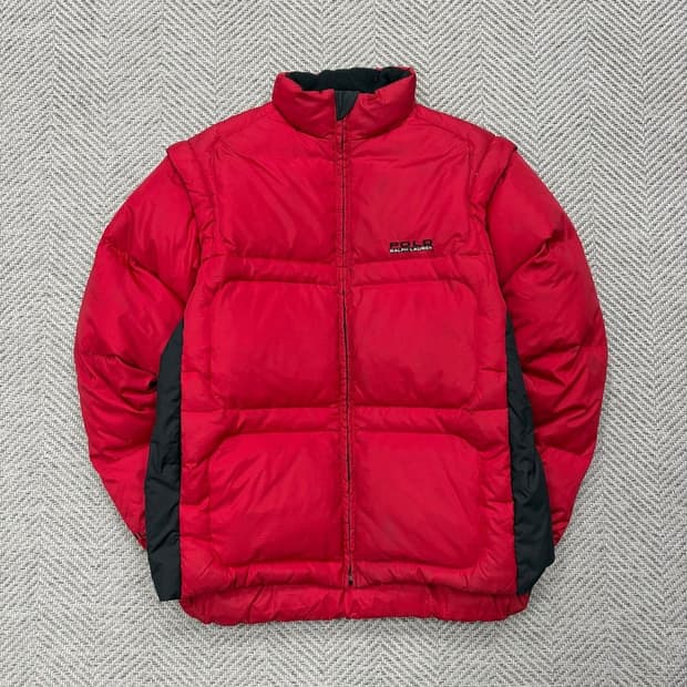 폴로랄프로렌 컨버터블 덕다운 패딩 v1427