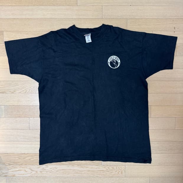 [3XL] Fruit of the Loom 블랙 반팔 티셔츠