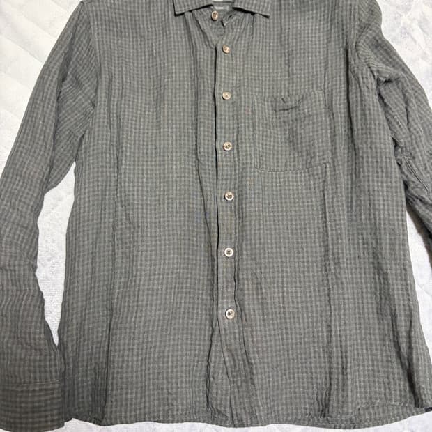 마시모두띠 깅엄 셔츠