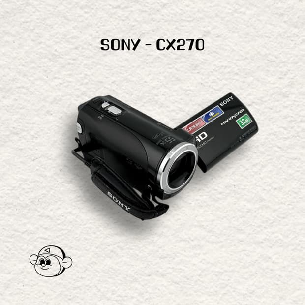 [💖Vlog 픽] 소니 CX270 블랙 브이로그 비디오 캠코더