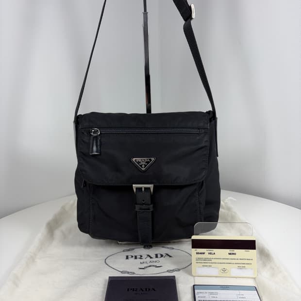 프라다 B5469F 나일론 크로스백 메신저백