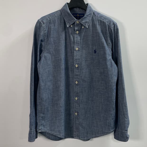 폴로 랄프로렌 보이즈 샴브레이 긴팔 셔츠 (on.597)