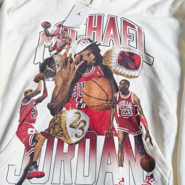 조던 플라이트 그래픽 후드티 L 새상품 