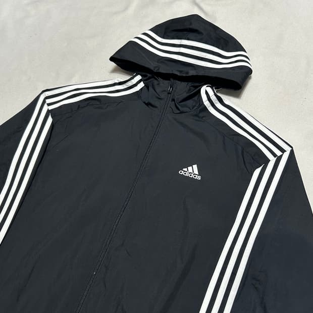 L 아디다스 후드 바람막이