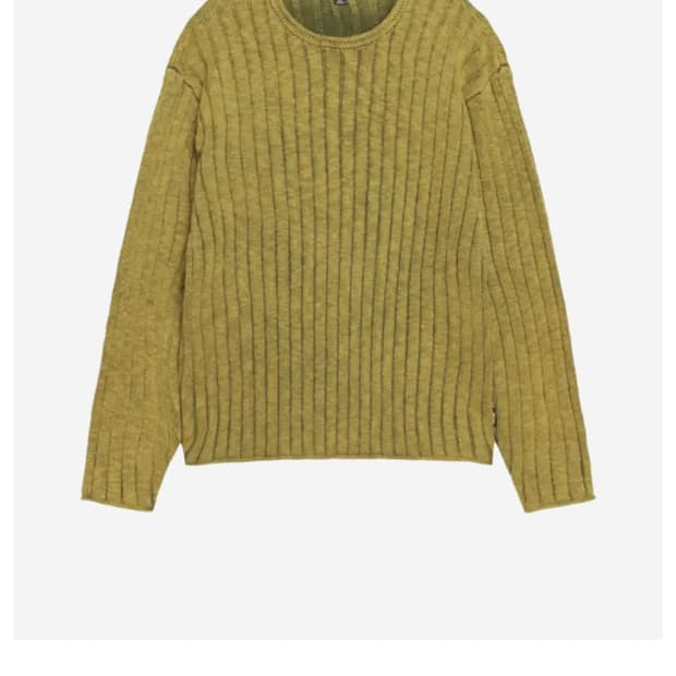 스투시 크루넥 니트 xl 새상품