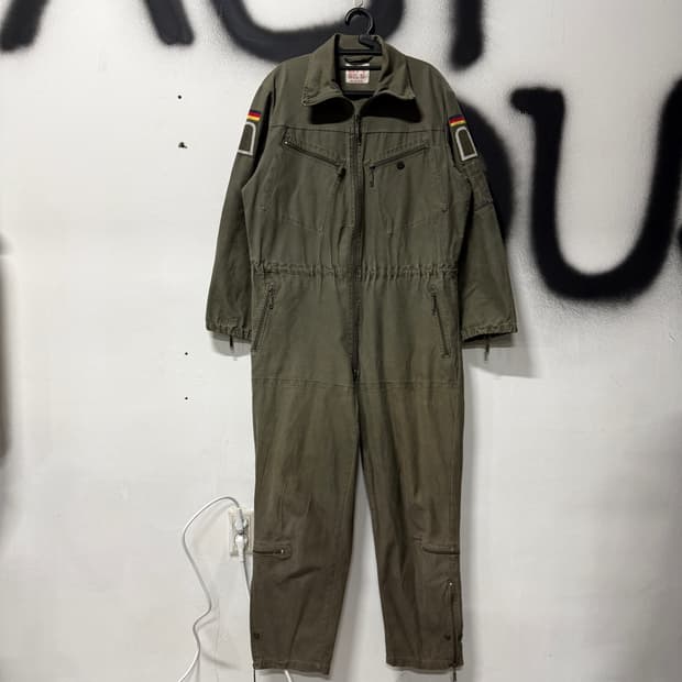 L.Kohler 쾰러 빅사이즈 오리지널 독일군 밀리터리 커버올 점프수트