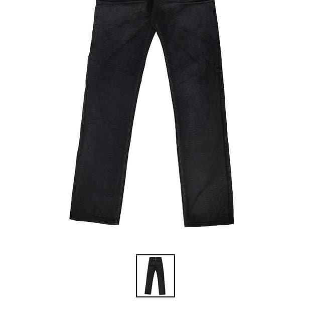 선데이오프클럽 Waxed Straight Leg Jeans 1
