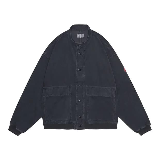 [XL] 카브엠트 오버다이 코듀로이 버튼 자켓 차콜