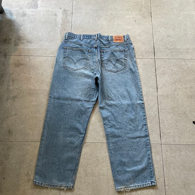 리바이스 550 데님 팬츠