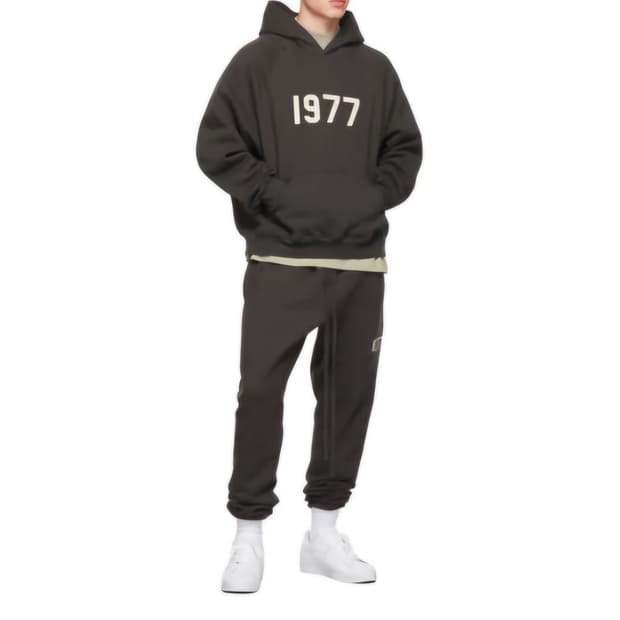 [S] 피어오브갓 피오갓 에센셜 22시즌 1977 아이언 블랙 스웻팬츠