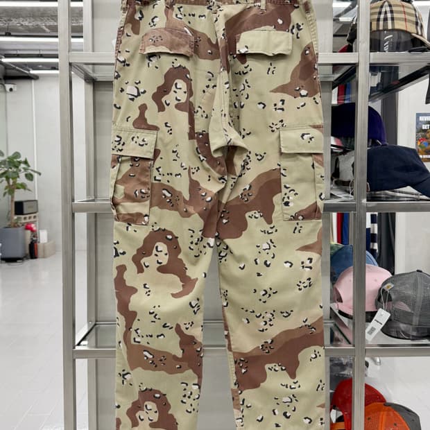 US ARMY 미군 초코칩 데저트 카모 밀리터리 카고 팬츠