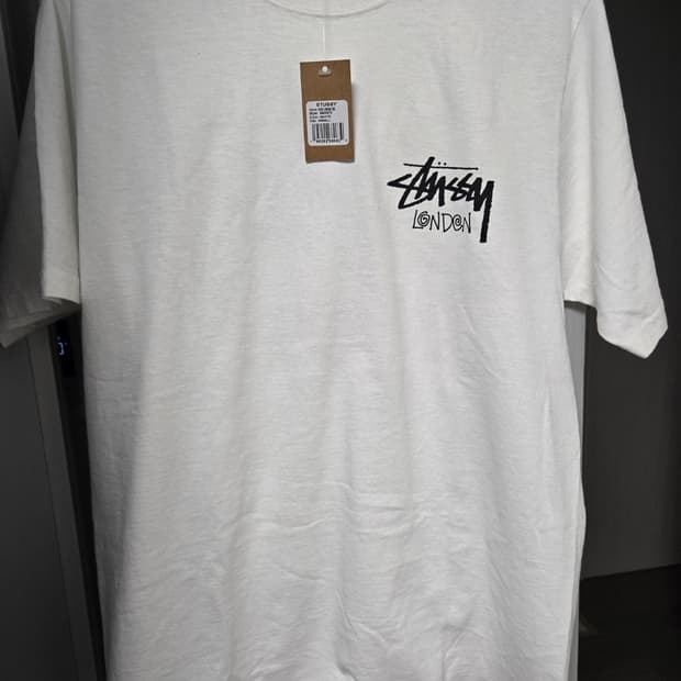 스투시 런던 반팔 S