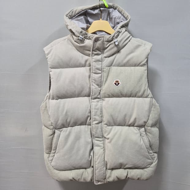 골든베어 코듀로이 후드 패딩 조끼 남성105