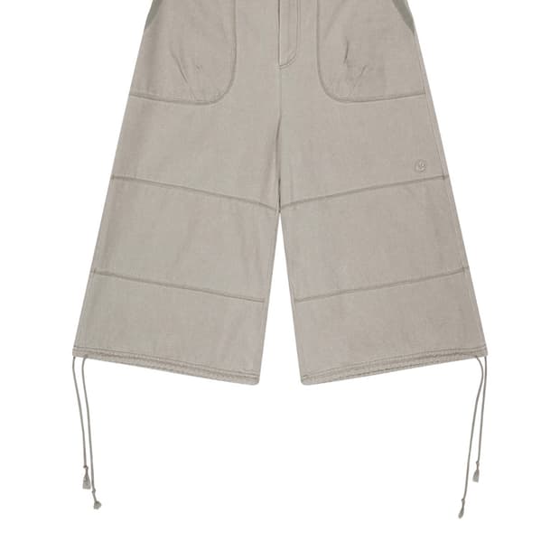 OXFORD ZIGZAG PANTS BEIGE