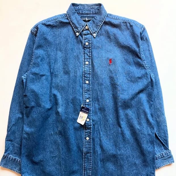 폴로랄프로렌 데님 셔츠