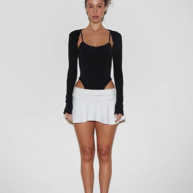 Threetimes 나시 evelyn lace top