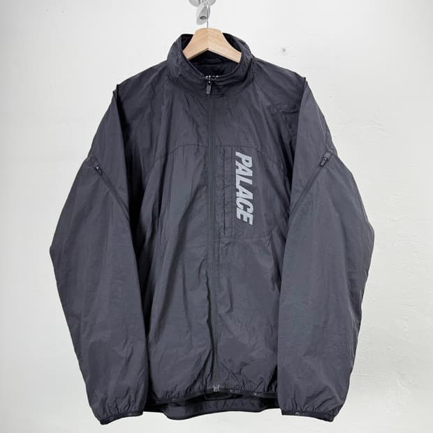 팔라스 25ss 벤틸레이트 후디 자켓 블랙