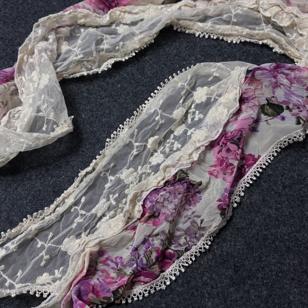 vintage Enthic fairy grunge scarf