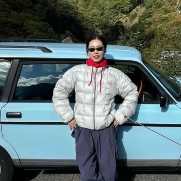 몽벨재팬 경량 패딩