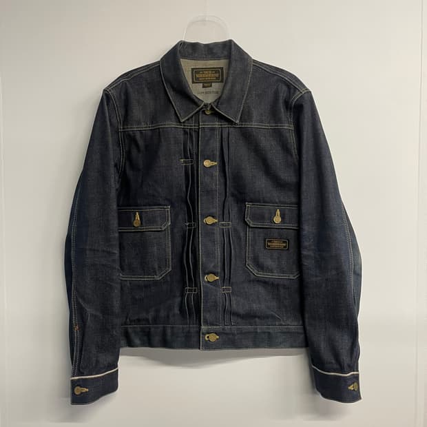 16s 네이버후드 리지드 스톡맨 데님자켓