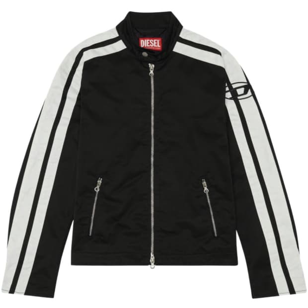 디젤 Diesel J-베크 바이커 자켓 블랙