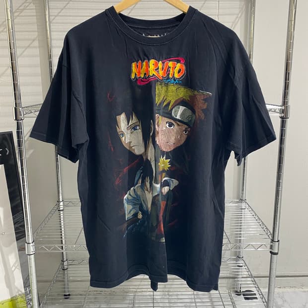 나루토 사스케 멕시칸 부틀렉 애니메이션 티셔츠