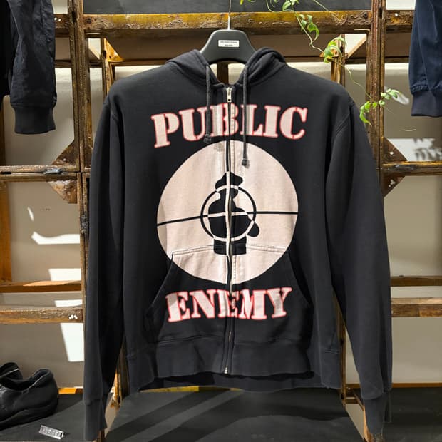 90s Public enemy hood zip