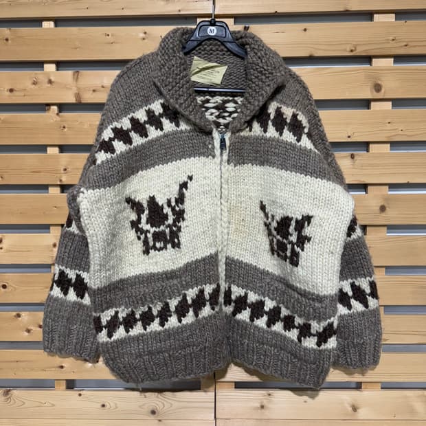 코위찬 니트집업