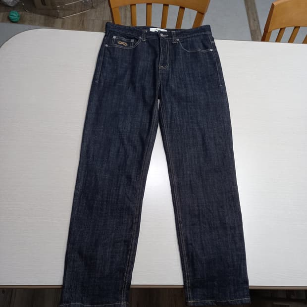 32 PLAC Steeze 스판 슬림일자진 흑청 32-261