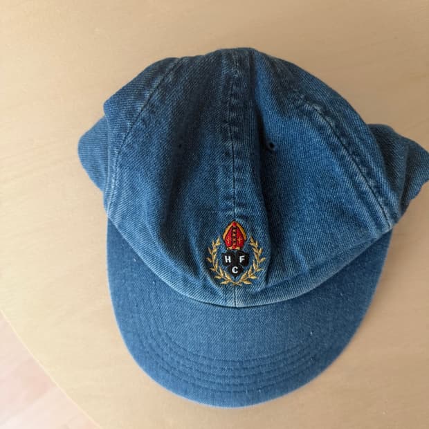 헤리티지플로스 crest denim washed cap 