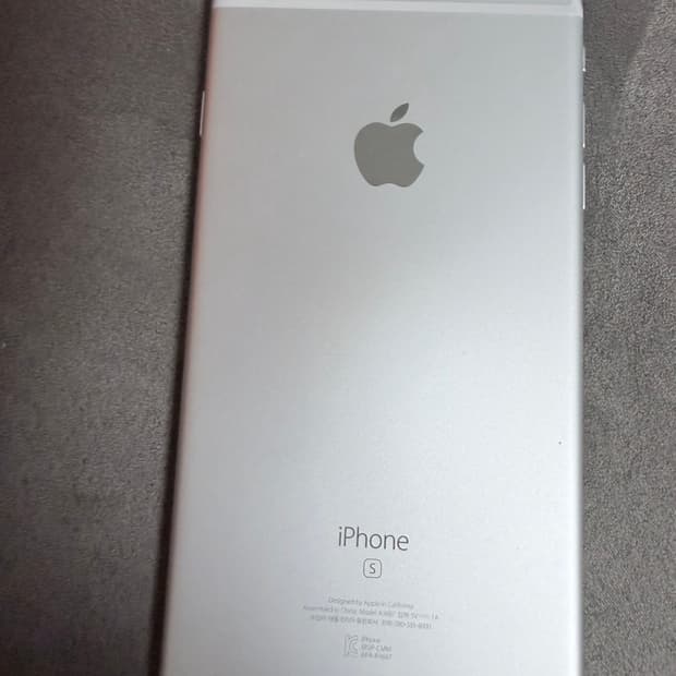 아이폰6s+ 32기가 실버