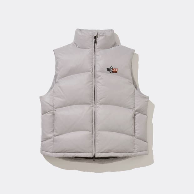 테켓 DOT-COM DOWN VEST-GRAY