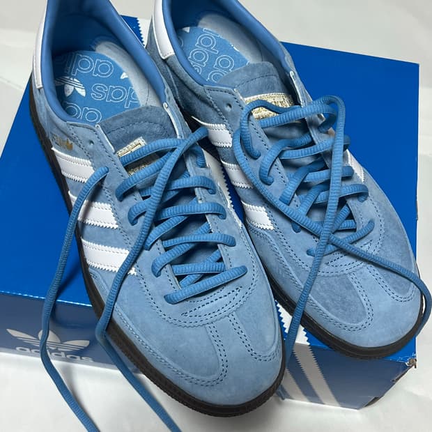 (새상품)아디다스 핸드볼 스페지알 라이트 블루 255