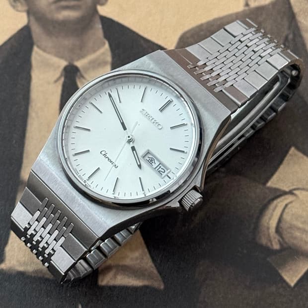 세이코 Seiko 쿼츠 크로노스