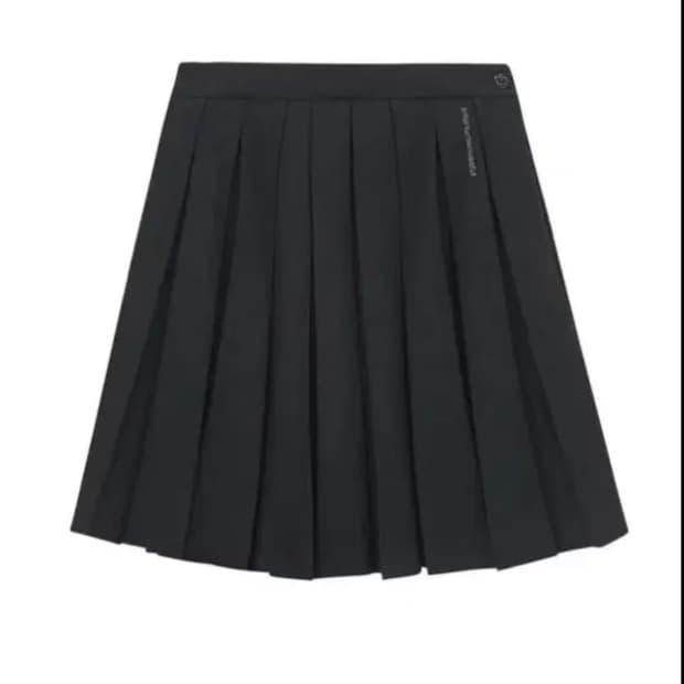 스마트어반유즈풀 플리츠 스커트 블랙 1사이즈