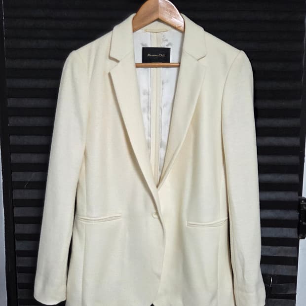 [마시모두띠] 싱글 버튼 테일러드 블레이저 자켓 | 00161