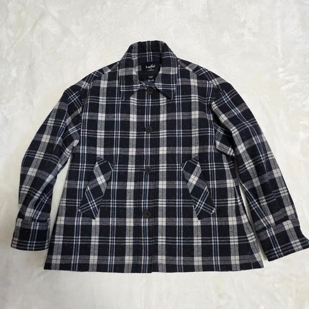 (55)여성 라삐아프 체크 자켓