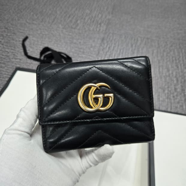 [특가][정품]구찌 마몬트 삼단 중지갑