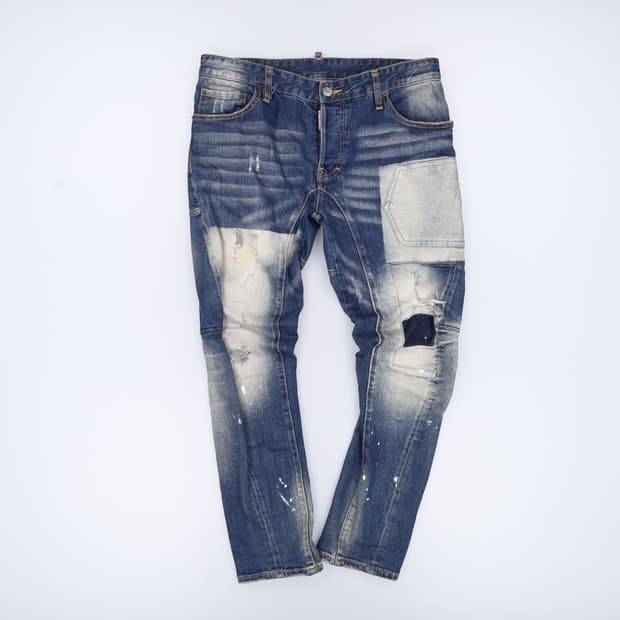 50 디스퀘어드2 워싱 데님팬츠 0402H1