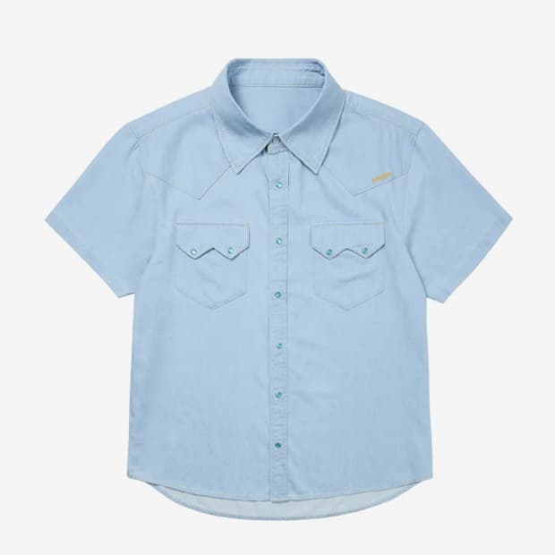 아캄 데님 웨스턴 셔츠