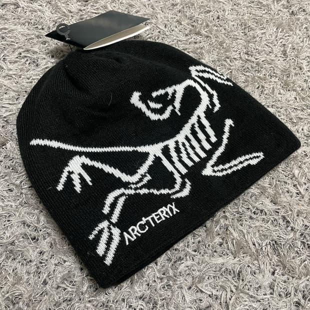 아크테릭스Arcteryx 블랙화이트 비니 Free