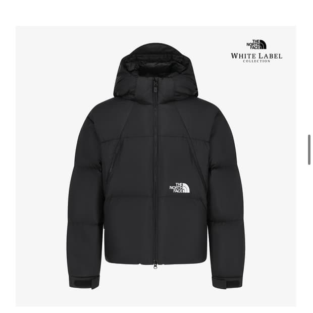 노스페이스 프로젝트 다운 패딩 블랙 S