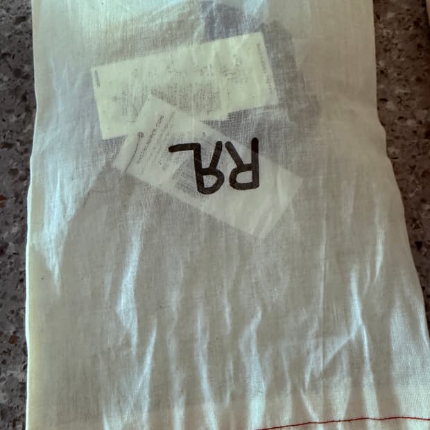 rrl 더블알엘 빈센스 벨트 브라운 34