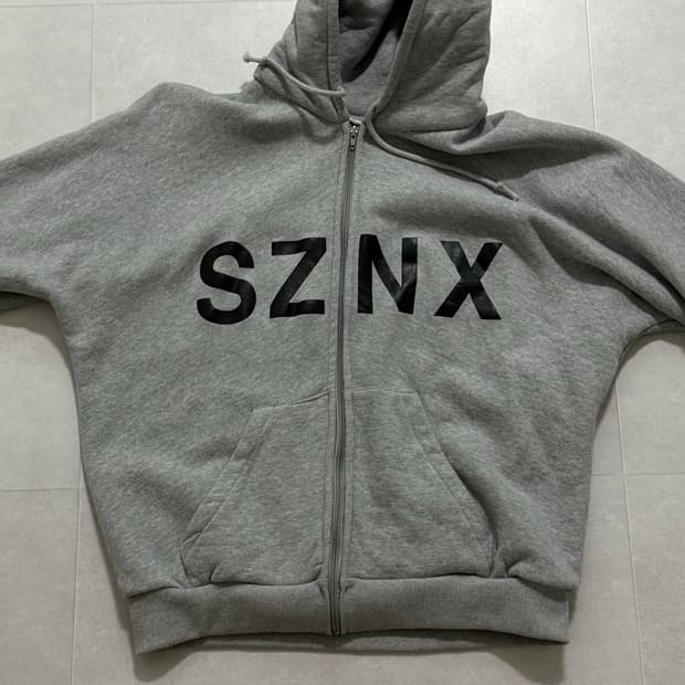 이지 후드집업 3사이즈