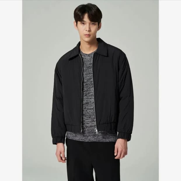 에잇세컨즈 패디드 블루종 M사이즈 새상품