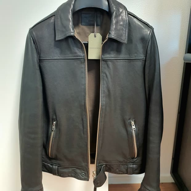 올세인츠 칼론 가죽자켓 100 사이즈 새상품 판매