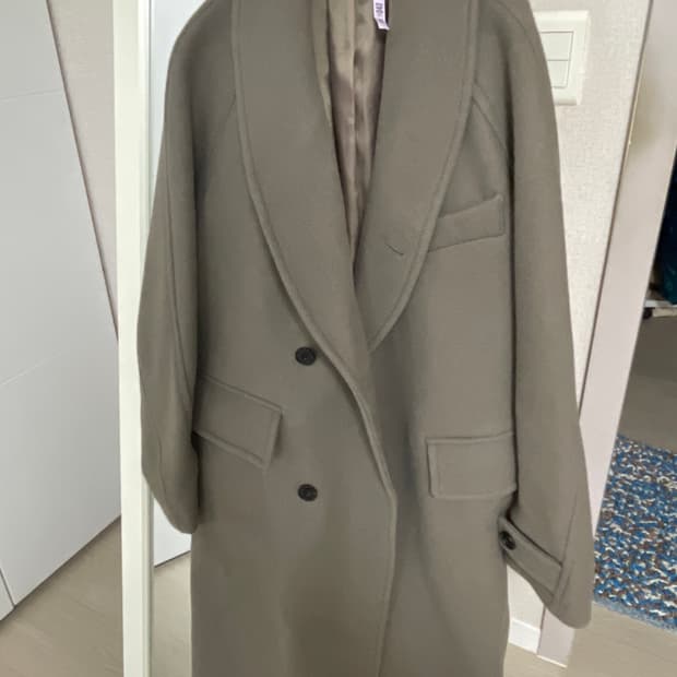 애프터프레이 숄카라 코트 모카 m